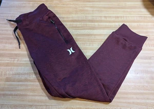 Nike Hurely Boys  Small (8-10) 100 Percent Polyester Elastic Waist Red Jogger - Picture 1 of 3