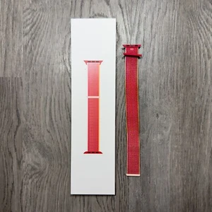 Genuine Apple Watch Sport Loop Band Strap PRODUCT RED 42mm 41mm 40mm - Zdjęcie 1 z 6