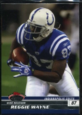 2008 Topps Stadium Club Reggie Wayne #22 Indianapolis Colts - Image 1 of 2
