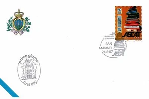 2007 FDC A. A. S. F. N. San Marino 30 Ann. Fond. Ascat MF65797 - Picture 1 of 1