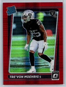 2021 Donruss Optic #271 Tre'von Moehrig Red Hyper - Picture 1 of 2