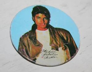 Rare MICHAEL JACKSON 1980s Thriller PROMO BUTTON PIN  - MJ - Picture 1 of 6