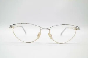 Vintage EBM 1283 Gold Silber Mehrfarbig Oval Brille Brillengestell NOS - Bild 1 von 6