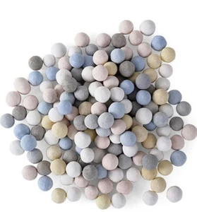 Medios de filtro de acuario de 2 libras Bolas biológicas de cerámica Medios de filtro biológico Anillos de cerámica biológica - Imagen 1 de 7