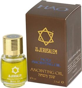Holy Anointing Oil 7.5 ml - 0.25 Fl.Oz from Jerusalem Blessed Spiritual Holyland