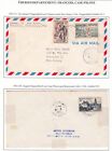 MARTINIQUE 1954 TWO COVERS FRANCOIS  & CASE-PILOTE AIRMAIL TO USA