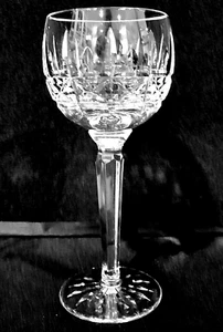 WATERFORD KYLEMORE CRYSTAL WINE HOCK BALLOON GLASS - Picture 1 of 3