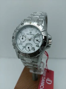 Watch for woman or boys Dani Danicci stainless steel day date 3 atm - Picture 1 of 3