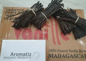 1kg Borbón Vainilla Cápsulas Madagascar Granos Grado A 10-13CM 2022 Gourmet - Bild 1 von 3