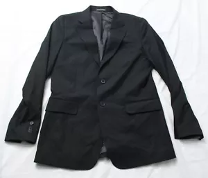 Banana Republic Men's Modern Classic Plain Weave Suit Jacket AR8 Black Size 40L - Picture 1 of 7