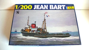 HELLER BOITE BLEUE REMORQUEUR "JEAN BART" 1/200è BON ÉTAT BEL ÉTAT 37x25cm 1976 - Imagen 1 de 4