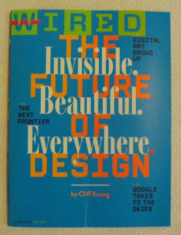 Revista Wired - Septiembre 2013 Foto 1 de 1