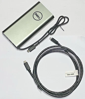Dell Notebook Power Bank Plus 65Wh USB-C Powerbank - Silber (PW7018LC) PN:0CN2H7 - Bild 1 von 4