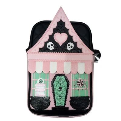 Bath and Body Works 2025 Haunted House Glow In The Dark  Crossbody Bag Cute NEW Foto 1 de 4