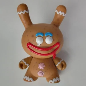Kidrobot: Kronk - Gingerman Dunny 3" Art Figure gingerbread man pop cake topper - Picture 1 of 2