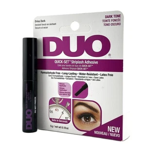 💫 DUO Quick Set Lash Adhesive 5 g - Dark Tone - Fast Drying Lash Glue | NEW - Picture 1 of 4