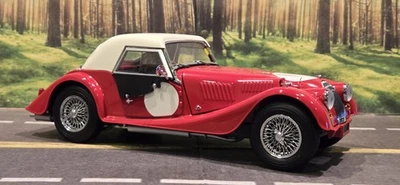 1:18 Kyosho Morgan 4/4 Competition in Red with White Hardtop - Image 1 of 4