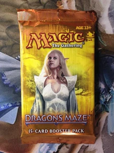 Magic "Dragons Maze" 15-Card Sealed Booster Pack X3 - Picture 1 of 1