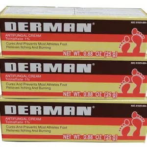 Antifungal Cream for the Treatment of Athlete'S Foot (3 Pack (0.88 Ounce)) - Picture 1 of 1