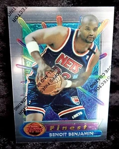 1994-95 TOPPS FINEST Benoit Benjamin #236 PROTECTIVE COATING - MINT - Picture 1 of 4