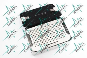 3.5mm Cortical Screws Box, Rack, Sterilization Case Almunium By ZaBeel Industrie - Picture 1 of 7