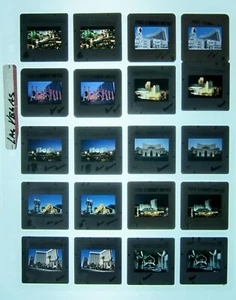 10 coppie di diapositive stereo 3D full frame originali Las Vegas 35 mm di Charley Van Pelt - Foto 1 di 1