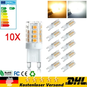 10X 5W G9 LED Leuchtmittel Stiftsockellampe Warmweiß/Kaltweiß NEW - Bild 1 von 16