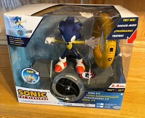 Sonic The Hedgehog Jakks Pacific Light Up Wheels 360° Speed R/C 2 New In Box - Picture 1 of 12