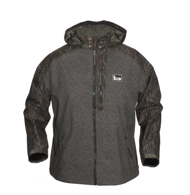 Banded Tule Lake Full Zip Jacket w/ Hood Waterproof Hooded Coat Bottomland Camo - Image 1 of 4