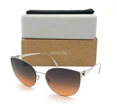 Gafas de sol MYKITA & BERNHARD WILLHELM BEVERLY Col 039 plata/gris naranja 60 mm Foto 1 de 4