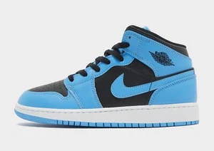 Original Air Jordan 1 Mid GS® (Junior UK Size 5 EUR 38) University Blue /White - Bild 1 von 7