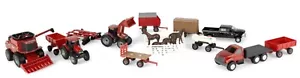 1/64 Case IH 20pc Farm Toy Tractor & Wagon Play Set TOMY ZFN44091 44091 - Picture 1 of 2