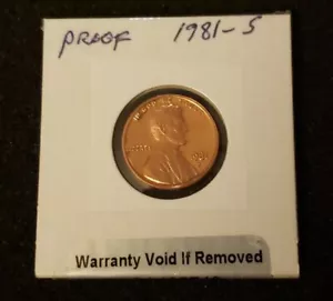 1981 S Lincoln Cent GEM DCAM PROOF - Picture 1 of 5
