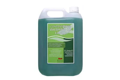 WE CAN SOURCE IT LTD Washing Up Liquid 5Ltr Concentrated – Heavy Duty Dishwashing Detergent Grease
