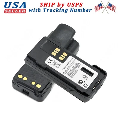Battery +Belt Clip PMNN4409 For Motorola XPR3300 XPR3500 XPR7350 XPR7550 XPR7580 - Image 1 of 4