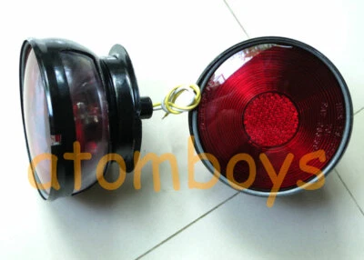 PARA JEEP CJ2A CJ3A CJ3B CJ5 CJ5A CJ6 LUCES TRASERAS SEÑAL ROJA Foto 1 de 4