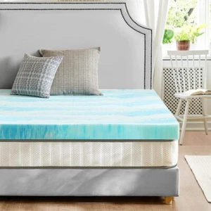2" 3" Mattress Topper Twin King Full Queen Comfortable Memory Foam Bed Topper - Picture 1 of 45