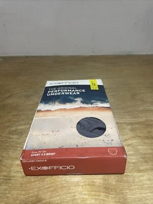 Ropa interior corta Ex Officio Sports 2.0 para hombre talla XL acero Foto 1 de 2