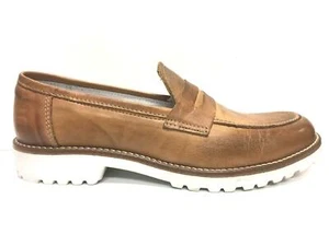 SCARPE MOCASSINO CASUAL DONNA BRU GER BRUGER 014 PELLE ORIGINALE AI NEW - Picture 1 of 5