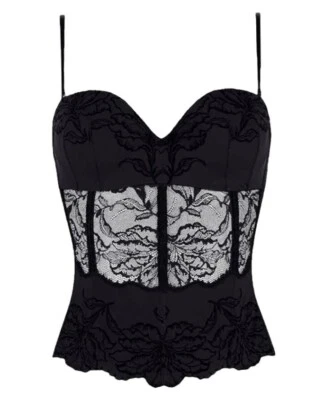 Triumph Corsage Opulent Essence abnehmbare Träger rot oder schwarz NEU - Bild 1 von 4