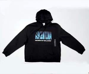 FIFA World Cup 2022 Adult XXL Black Hoodie Official Licensed Pocket Sweatshirt - Picture 1 of 14