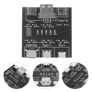  USB C Tester Data Cable Test Tool Test Board Fast Detection USB Cable Checker - Afbeelding 1 van 12