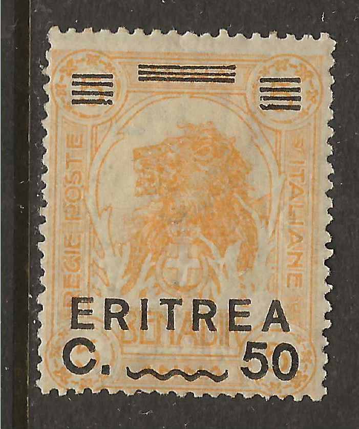 ERITREA 经典...Sc #63...全新 HH,HR...1922...SCV 20.00 美元 — 第 1/1 张图片