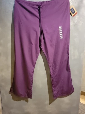 Pantalones Médicos Cherokee Workwear Púrpura Talla 2XL Nuevos con Etiquetas Foto 1 de 4