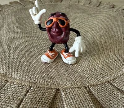 Gafas de sol vintage 1987 California Raisins PVC figura CALRAB naranja gafas Foto 1 de 4