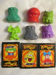 McDonald's Happy Meal Crazy Bones Menge 6 Gogos & Halloween - Bild 1 von 2