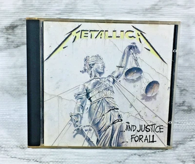 METALLICA ... AND JUSTICE FOR ALL (1990) CD (FULL ALBUM) ROCK METAL ELEKTRA+++ - Image 1 of 4
