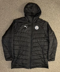 Abrigo de Entrenamiento Puma Acolchado Manchester City, XL, Excelente Estado - Imagen 1 de 4