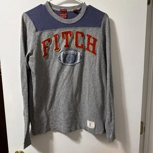 vintage abercrombie and fitch Men’s Long Sleeve Logo 90’s T Shirt Muscle - Picture 1 of 10