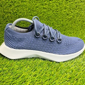 Allbirds Tree Dasher 2 Womens Size 9.5 Blue Athletic Running Shoes Sneakers - Picture 1 of 11